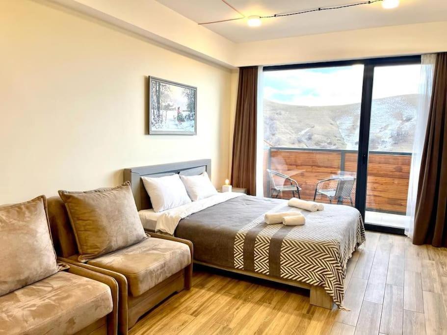 New Gudauri Redco, Twins, Near Gondola Apartment ภายนอก รูปภาพ
